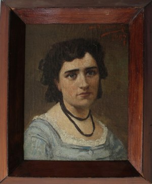 Bronisław Wiśniewski, Portret brunetki