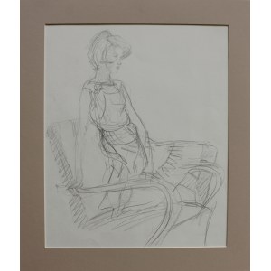 Marian Wisniewski, Girl in an Armchair