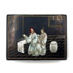 Szkatułka na biżuterię, (Chiny, XX w.)