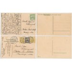 20 db RÉGI Catharina Klein művészlap: gyümölcsök, zöldségek, virágok, csendélet, közte lithok / 20 pre...