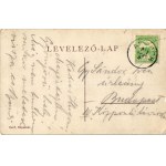 1913 Andocs, látkép a Kálváriáról. Gerő kiadása (Kaposvár) (apró szakadás / tiny tear)