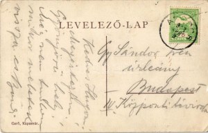 1913 Andocs, látkép a Kálváriáról. Gerő kiadása (Kaposvár) (apró szakadás / tiny tear)