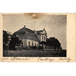1904 Boconád, Gosztonyi (Szeleczky) kastély (kis szakadás / small tear)