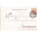 1899 (Vorläufer) Budapest V. József tér, Kommer Ferenc-féle Étterem a Virágbokorhoz, Borpince Budafokon, Lánchíd...