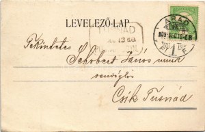 1909 Arad, Andrényi Kálmán utódai bornagytermelők és pezsgőgyárosok reklámja és levele ...