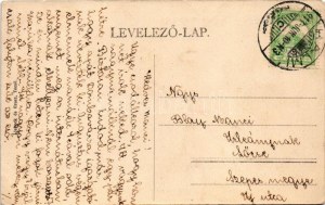 1913 Halmi, Halmeu; Római katolikus templom, zsinagóga. Liebeck és Grosz kiadása / Catholic church, synagogue (EM...