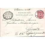 1897 (Vorläufer!) Kolozsvár, Cluj; Főtéri templom, Bánffy palota, Központi szálloda, Fellegvár Szamos-parttal...