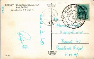 1940 Marosvásárhely, Targu Mures; bevonulás / entry of the Hungarian troops + 
