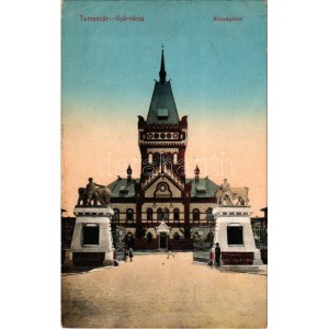1915 Temesvár, Timisoara; Gyárváros, Közvágóhíd / Fabric slaughterhouse (EK)