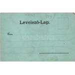 Toplec, Csernahéviz, Toplet; Rom. Viadukt, híd, holdfényben este. Raichl Sándor junior (Orsova) / Roman viaduct...