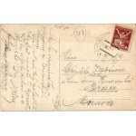1921 Borosznófürdő, Brusno-kúpele (Borosznó, Brusznó, Brusno); a fürdő fekvése / spa (EK)