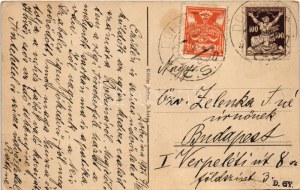 1922 Dobsina, Dobschau; Fő tér, piac. Köhler Julius kiadása / Marktplatz / Hlavni plac / main square, market (EK...