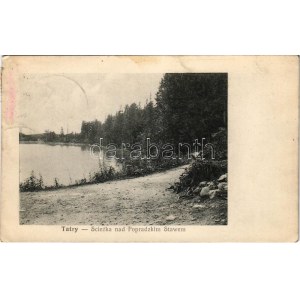 1912 Tatry, Tátra; Sciezka nad Popradzkim Stawem / lake (fl)