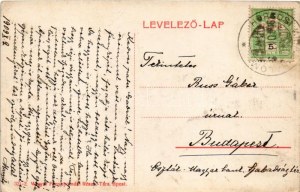 1909 Horgosi-Királyhalom, Horgos-Backi Vinogradi; vasútállomás, Ormódy villa / railway station, villa. Art Nouveau (EK...