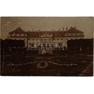 1907 Féltorony, Halbturn; Habsburg Frigyes főherceg kastélya, park / castle, park. photo (EK)