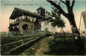 Komárí hurka, Mückentürmchen; mountain hotel