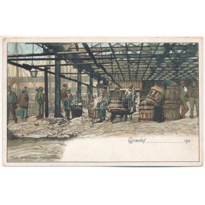 Grimsby, The pontoon, Morning (EK)