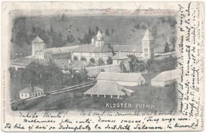 1898 (Vorläufer) Putna (Bukovina, Bucovina, Bukowina); Kloster Putna / Manastirea / Romanian Orthodox monastery...