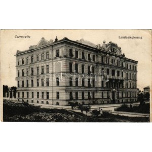 1915 Chernivtsi, Czernowitz, Cernauti, Csernyivci (Bukovina, Bukowina); Landesregierung, Moritz Gottlieb ...