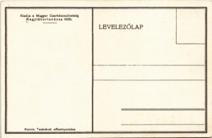 Cserkész kutyával. Magyar cserkész művészlap. Kiadja a Magyar Cserkészszövetség Nagytábortanácsa ...