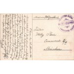 1916 Steh' ich in finst'rer Mitternacht. Marine Feldpostkarte. WSSB No. 4936. ...