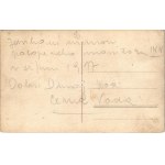1917 K.u.K. Kriegsmarine Donauflottille / Császári és Királyi Haditengerészet Dunaflottilla elsüllyedt TEMES (I...