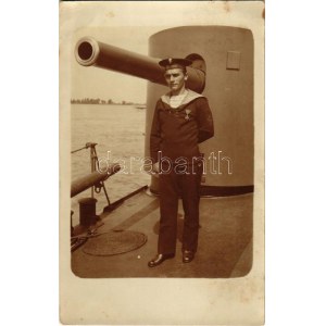 1915 K.u.K. Kriegsmarine Donauflottille / Császári és Királyi Haditengerészet Dunaflottilla BODROG...