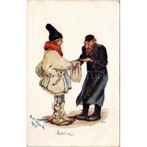 Wolhynische Typen Serie II. Feldbuchhandlungen des 4. A.-K. - Qu.-Abt. Feldspot 30. / Zsidó típus Volhynia-ból...