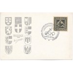 1936 Olympischer Fackellauf in Österreich Weihestunde Wien Heldenplatz / Olimpiai fáklyaváltó Ausztriában ...