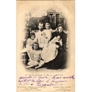 1902 La Famille Impériale de Russia / Russian royal family: Nicholas II, Alexandra Feodorovna (Alix of Hesse...