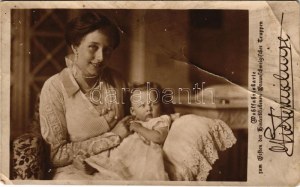 Prinzessin Viktoria Luise von Preussen und Sohn...