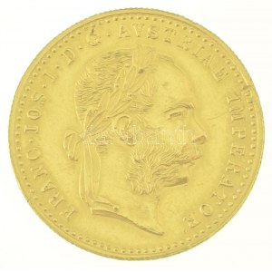 Ausztria 1915. Dukát Au Ferenc József utánveret (3,50g/0.986) T:XF (P) karc, kis ph. / Austria 1915. 1 Ducat Au ...