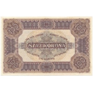 1920. 100K Orell Füssli Zürich nyomdahely-jelöléssel, A 058 819401 sorszámmal T:AU / Hungary 1920. 100 Korona ...