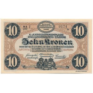 Zalaegerszeg / hadifogolytábor 1916. augusztus 15. 10K arab sorozat és sorszámmal MS jelzéssel, 7 0174 T:AU ...