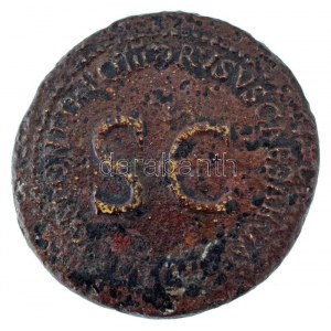 Római Birodalom / Róma / Drusus 22-23. Sestertius bronz (24,97g) T:VF,F / Roman Empire / Rome / Drusus the Younger 22...