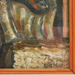 Bene Géza (1900-1960): Táj. Olaj, falemez. Jelezve jobbra lent. Hátoldalán BÁV 93...