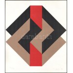 Fajó János (1937-2018): Kontraformák (cím nélkül), 1982. Szitanyomat, papír, jelzett. Számozott: 41/130. Az 1982...
