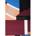 Koppány Attila (1947-): Kompozíció, 2024. Akril, vászon. Jelzett a hátoldalán. 60x90 cm.