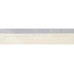 Bukta Imre (1952-): Cím nélkül (plakátterv), 1980. Szitanyomat, papír, jelezve balra és középen lent: Próbanyomat...