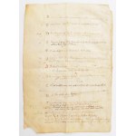 cca 1373-1460 Lap egy isztriai konfraternitás lajstromkönyvéből. A konfraternitások vallásos társulatok voltak a közép...