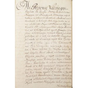 1817 Pozsony vármegye közgyűlése a Győr-Újvárosban élő Csaplár János kérésére igazolja...
