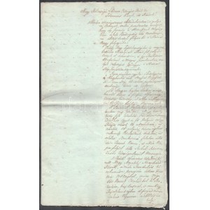 cca 1841 A Hochárd (Houchárd) család tagjainak az erdélyi országgyűléshez benyújtott, nemesség (címeres levél...
