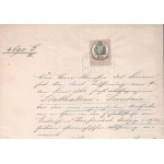 1860 Buda (Ofen), főkormányzósági titkári kinevezés ribári Ribáry József (1825-1901) jogász...