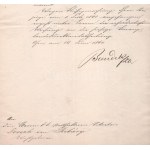 1860 Buda (Ofen), főkormányzósági titkári kinevezés ribári Ribáry József (1825-1901) jogász...
