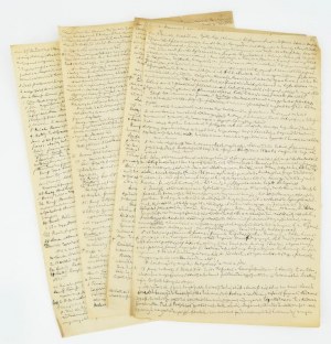cca 1890-1920? Marczali Henrik (1856-1940) történész tanulmányának, kéziratának részlete, aláírás nélkül, 4 beírt oldal...
