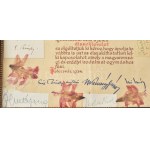 1936 Kolozsvár, Az Erdélyi Szépmíves Céh által ajándékozott díszoklevél, Gróf Bánffy Miklós, Kemény János...
