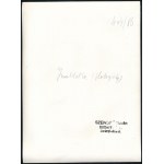 cca 1930-1940 Szendrő István (1908-2000): Fiatalok inaktelki (Erdély) viseletben, Gyögyösbokréta mozgalom...