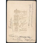 cca 1885 ,,Az 1884/5-ik évbeli IV. éves joghallgató collegák, a pécsi jog- és államtudományi lyceumban...