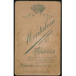 Hugo Griebert (1868-1924) német- angol bélyegkereskedő és filatelista dedikált fotója / German...