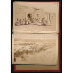 cca 1890 Biskra et ses environs 12 fotót tartalmazó leporello...